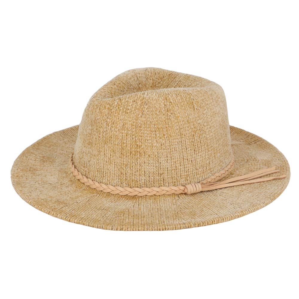 Solid Knit Panama Hat