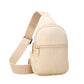 Solid Nylon Mini Sling Bag