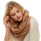 Stripe Textured Boucle Infinity Scarf