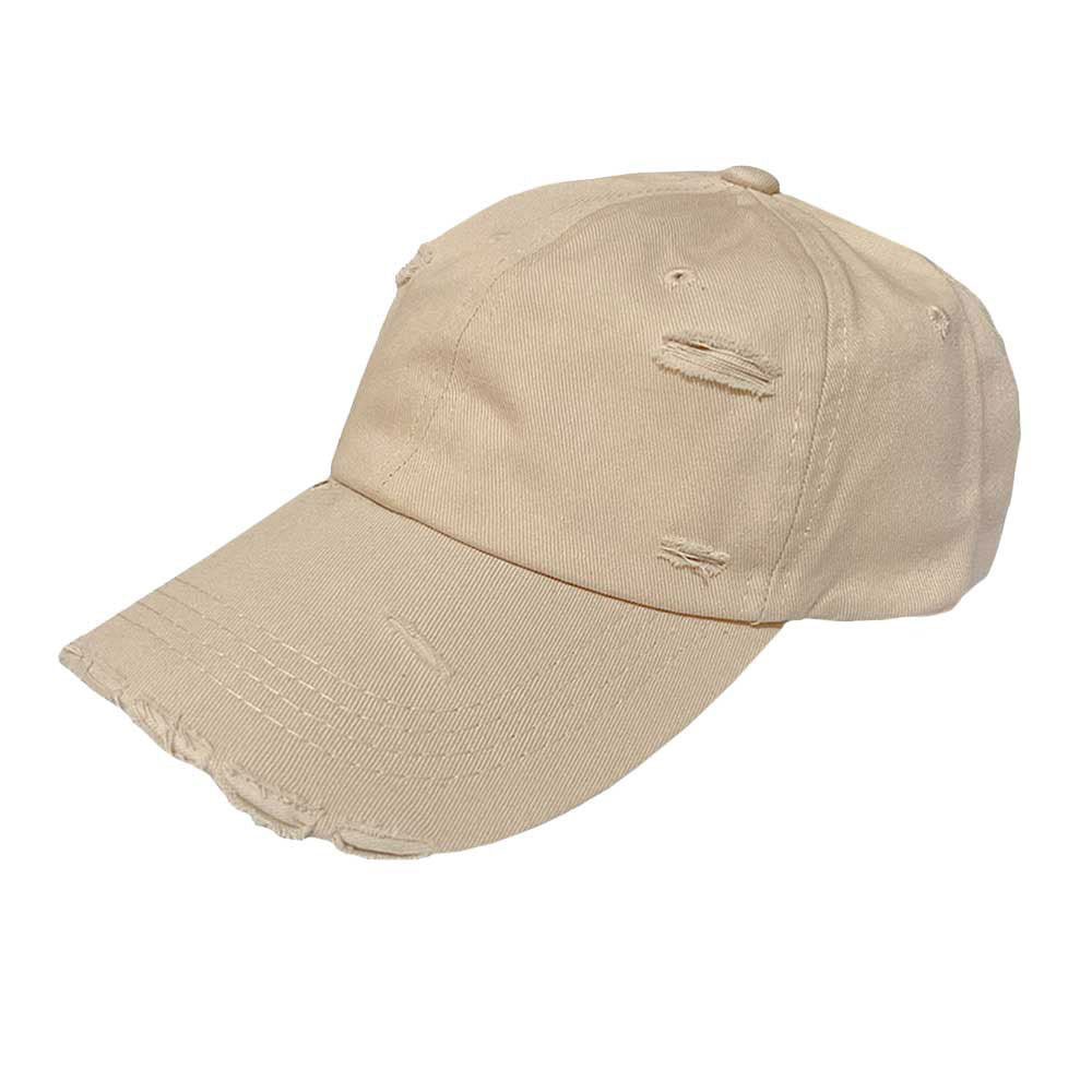 Vintage Solid Baseball Cap