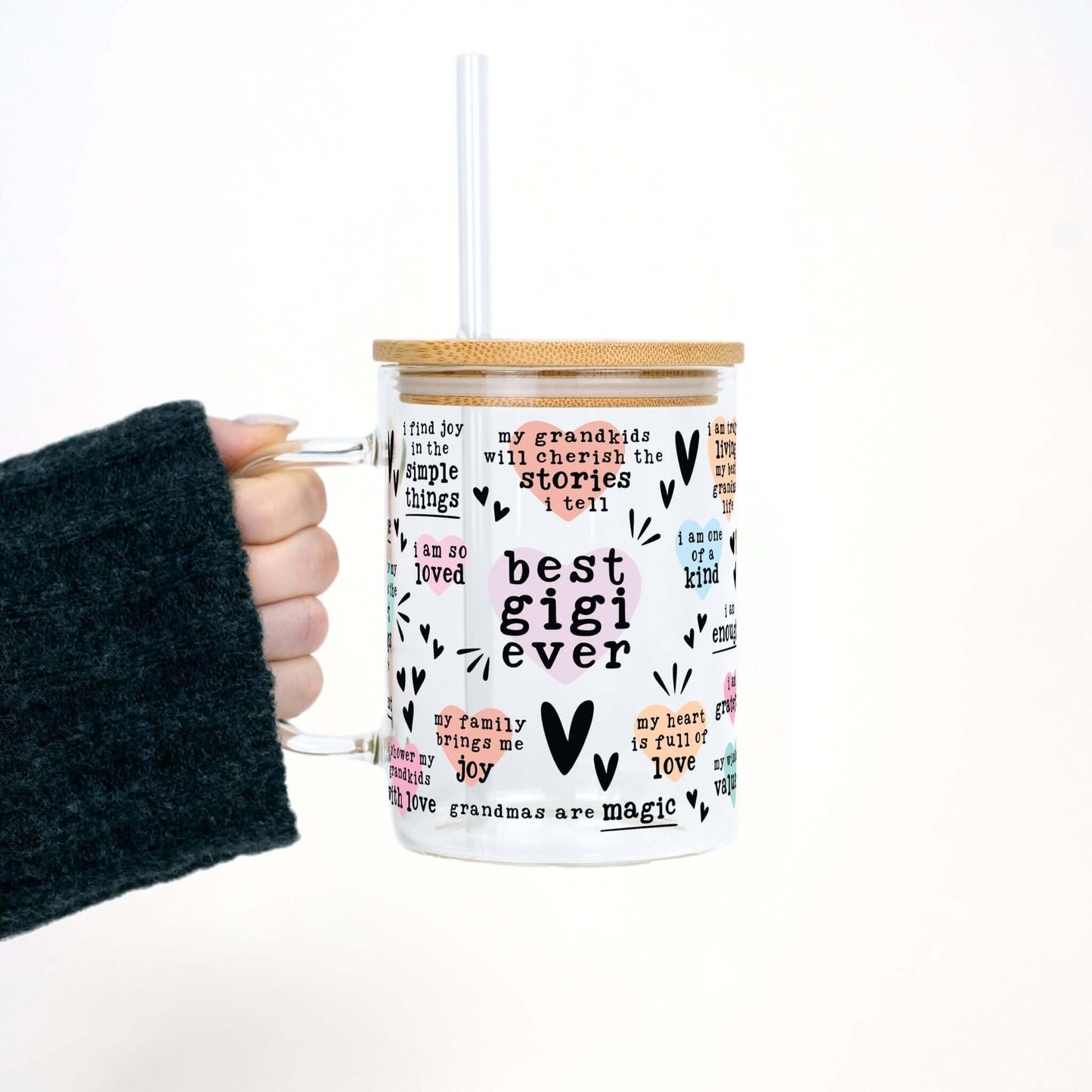 Best Grandma, Gigi, Or Nana Ever Glass Cups