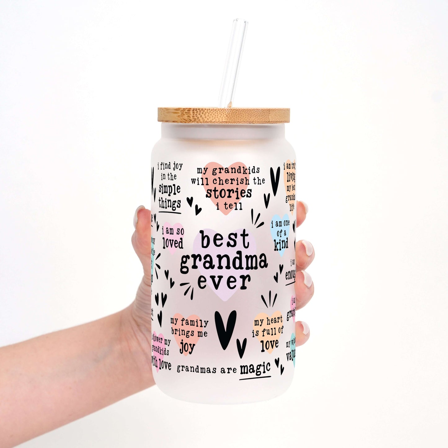 Best Grandma, Gigi, Or Nana Ever Glass Cups