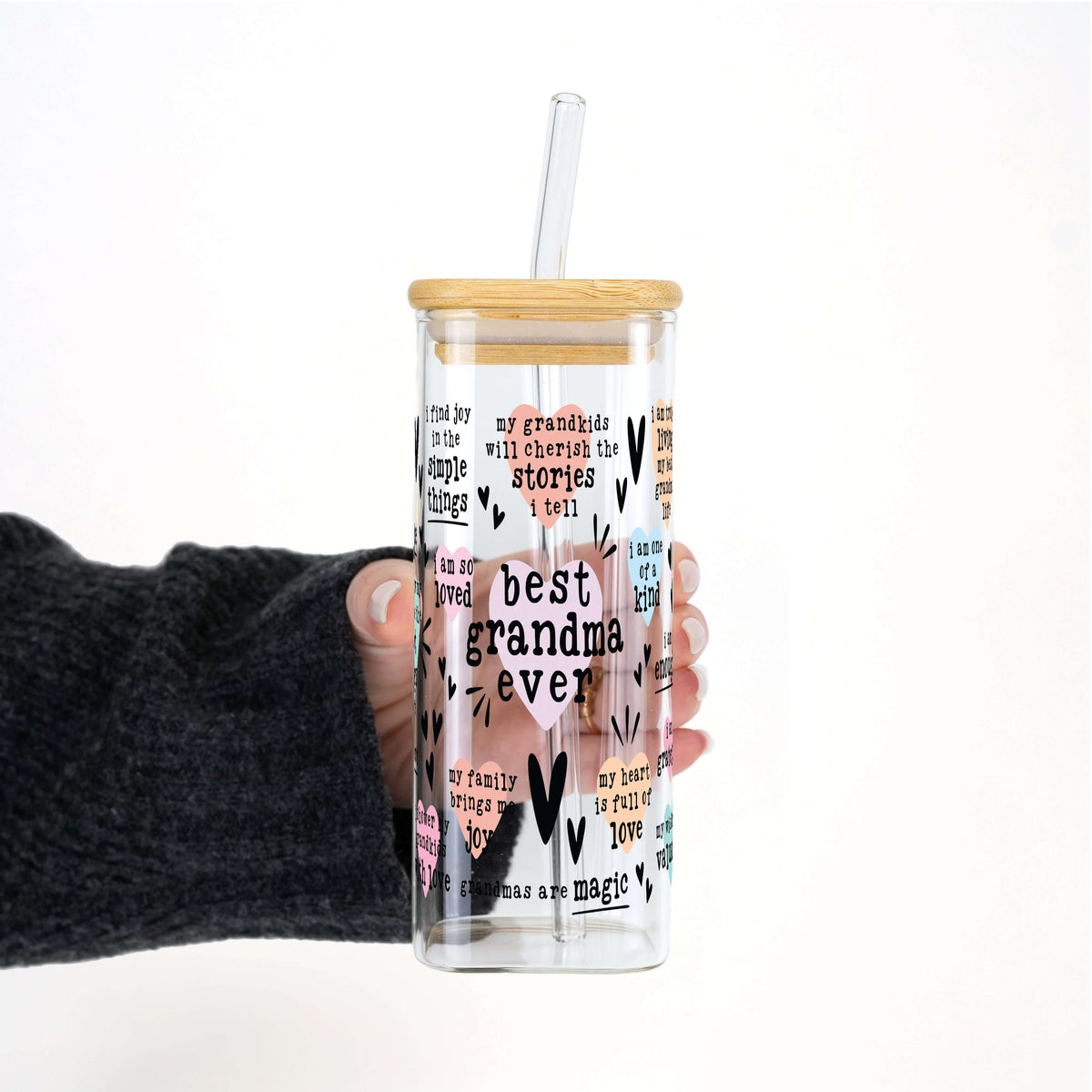 Best Grandma, Gigi, Or Nana Ever Glass Cups