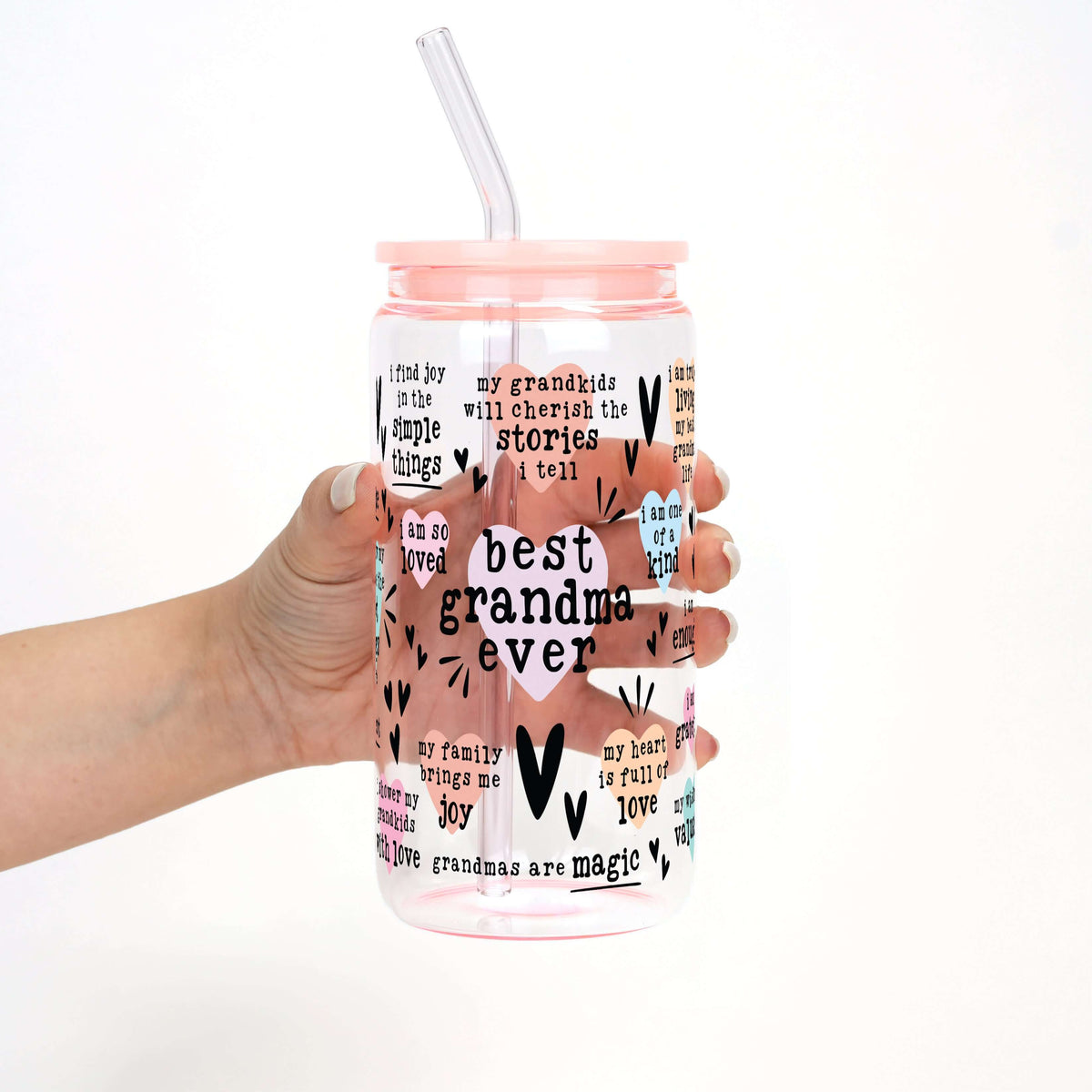 Best Grandma, Gigi, Or Nana Ever Glass Cups