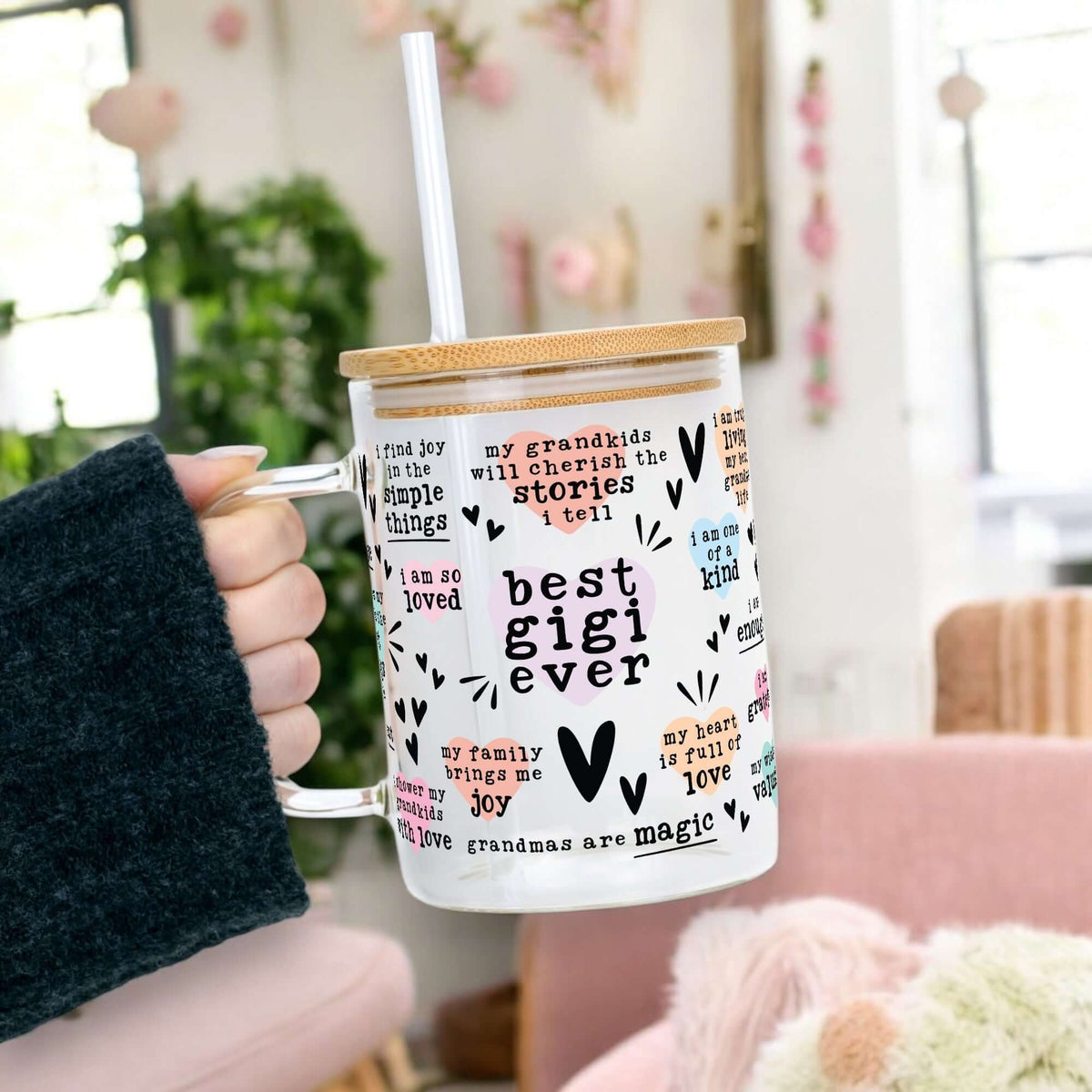 Best Grandma, Gigi, Or Nana Ever Glass Cups