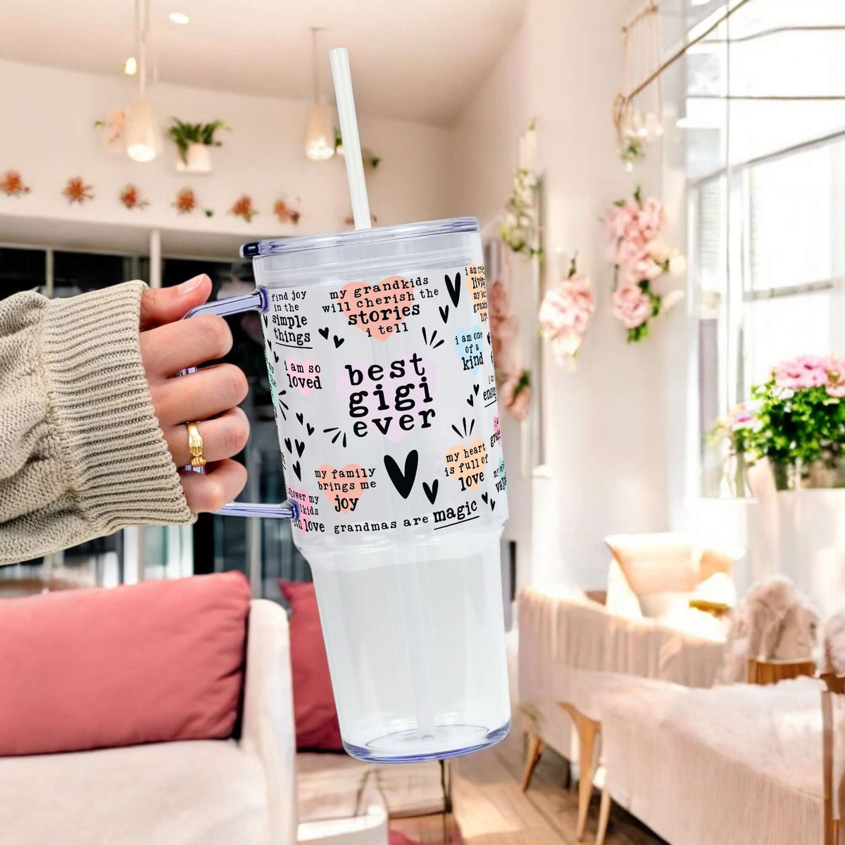 Best Grandma, Gigi, Or Nana Ever Glass Cups