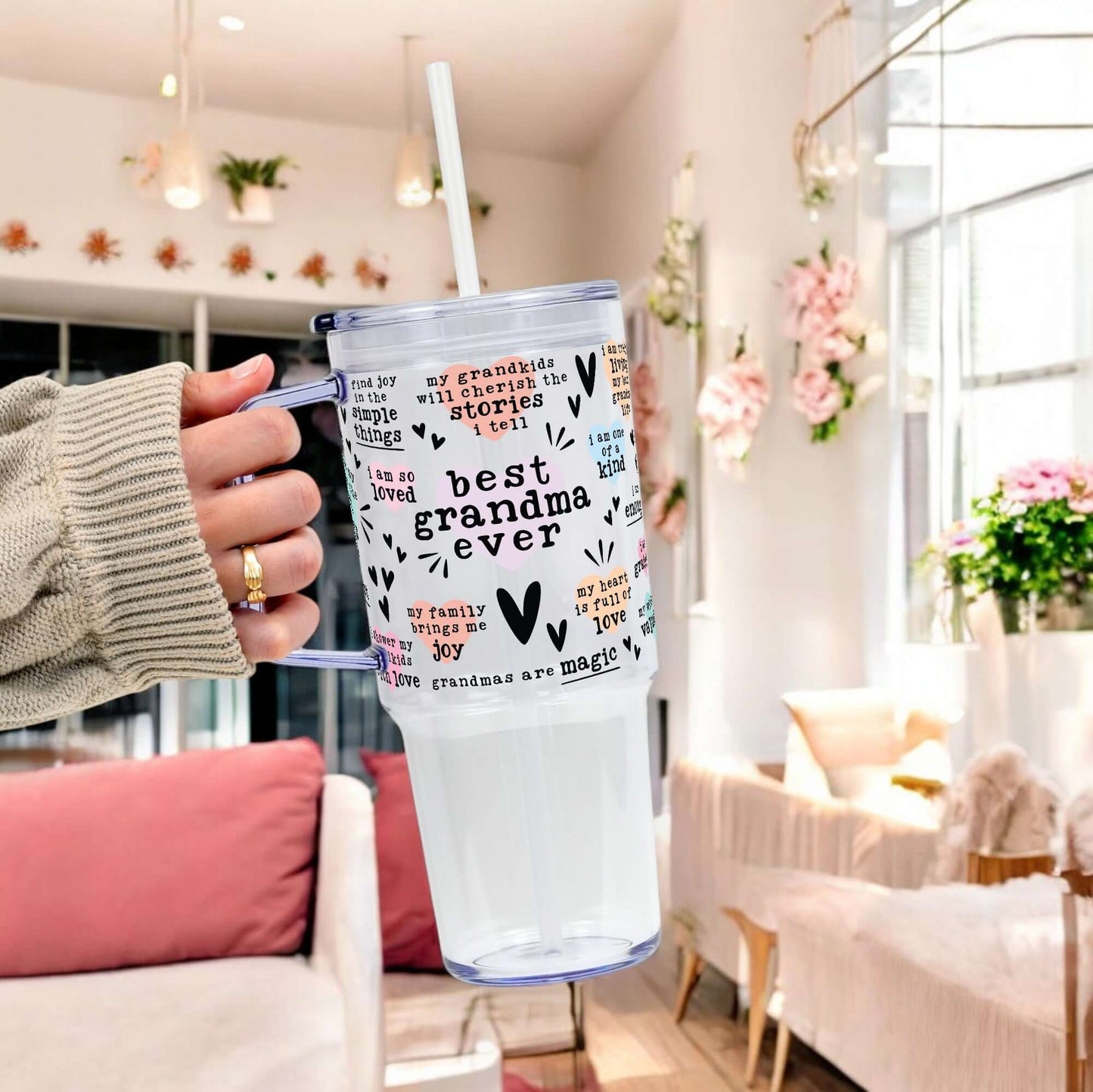 Best Grandma, Gigi, Or Nana Ever Glass Cups