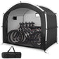Carpa cobertizo para bicicletas con tejido Oxford 210D impermeable PU4000MM para 5 bicicletas