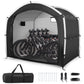 Carpa cobertizo para bicicletas con tejido Oxford 210D impermeable PU4000MM para 5 bicicletas