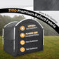 Carpa cobertizo para bicicletas con tejido Oxford 210D impermeable PU4000MM para 5 bicicletas
