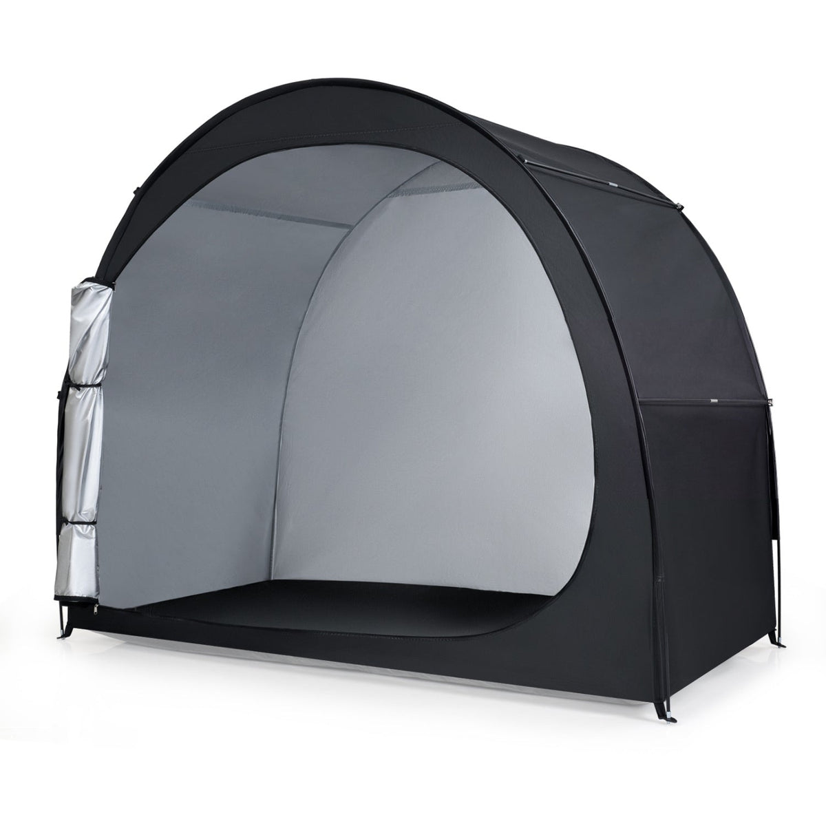 Cobertizo portátil para bicicletas con tela Oxford impermeable recubierta de PU