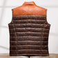 Men's Leather Moncler Puffer Vest, True Religion