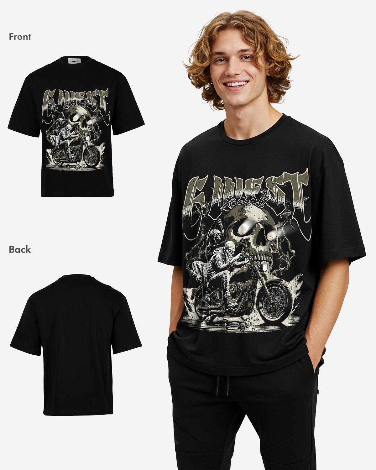 G West Soul Rider Oversized Tee