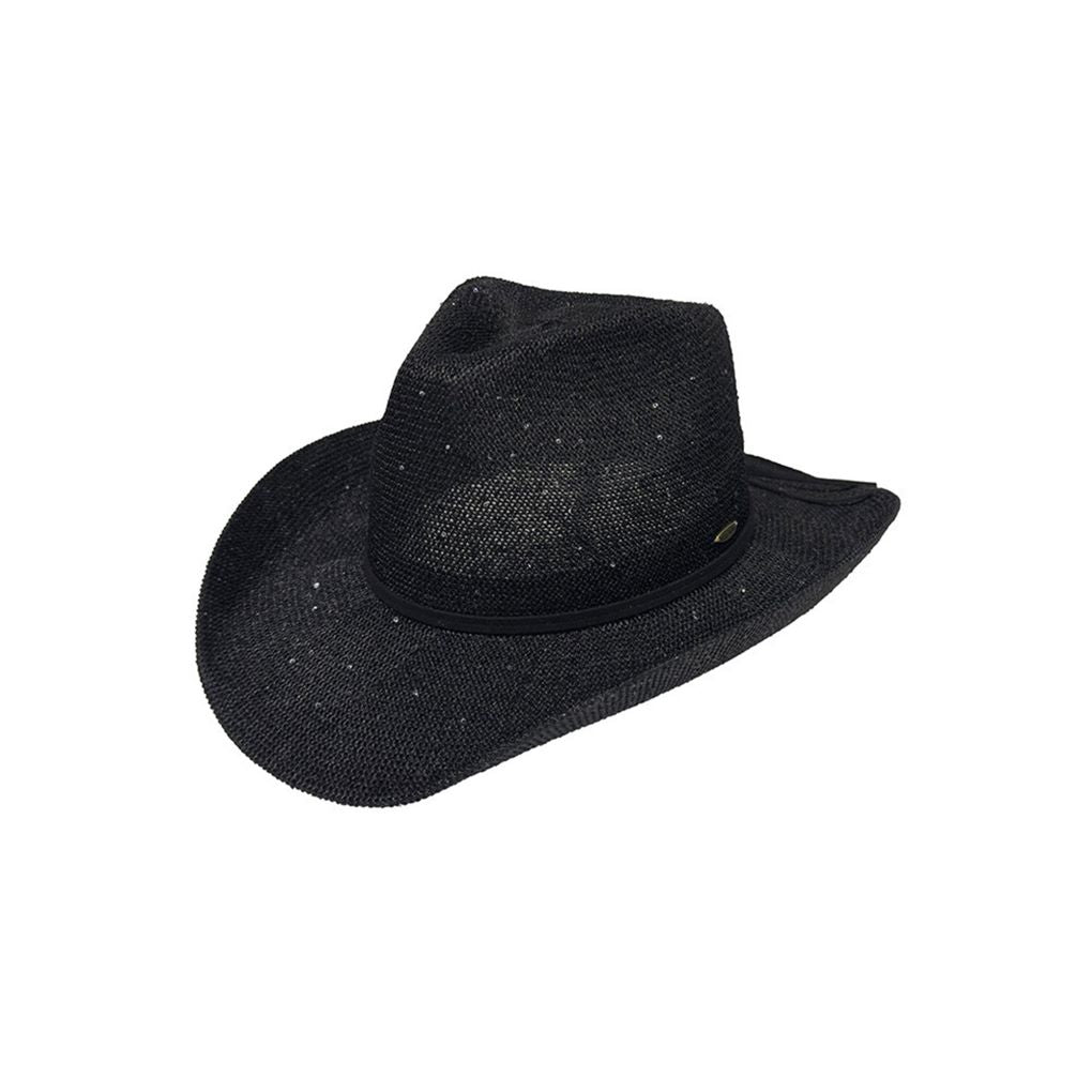 C.C Women's Sequin Cowboy Hat