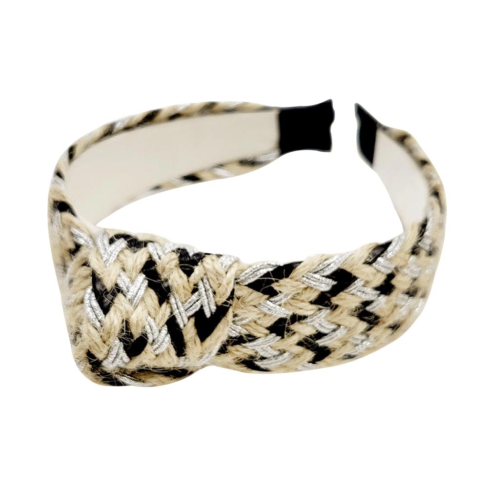 Braided Burnout Knot Headband