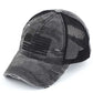 C.C Women's American Flag Embroidery Camo Baseball Cap 4th of July