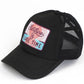 C.C Women's Sunshine & Lake Time Patch Ponytail Cap