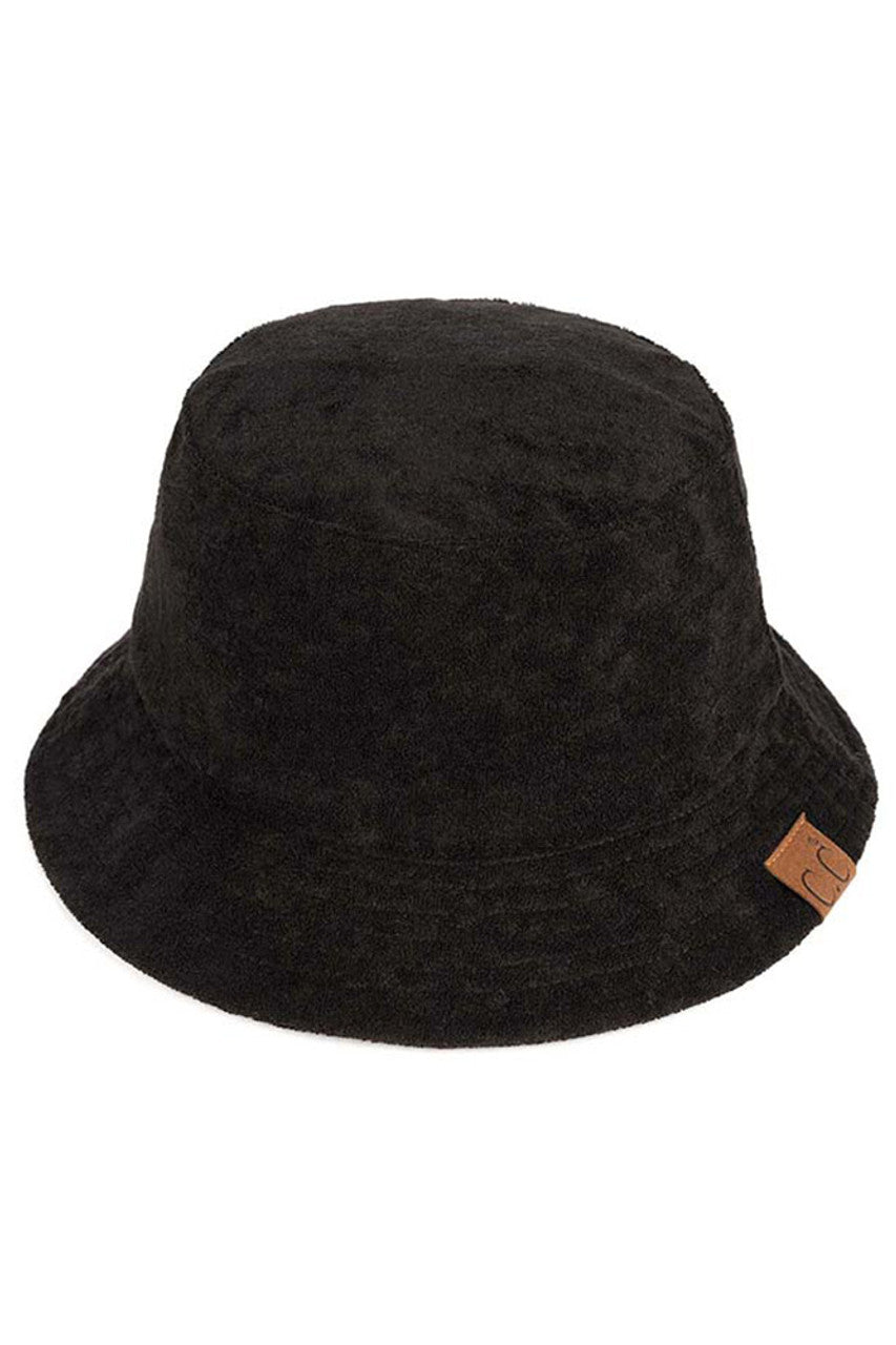 C.C Women's Terry Cloth Bucket Hat