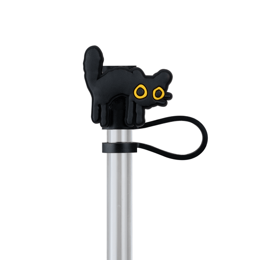 Adorno de paja Gato Negro