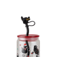 Black Cat Straw Topper