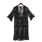 Dream Catcher Lace Long Cover Up Kimono Poncho