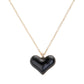 Enamel Heart Pendant Necklace
