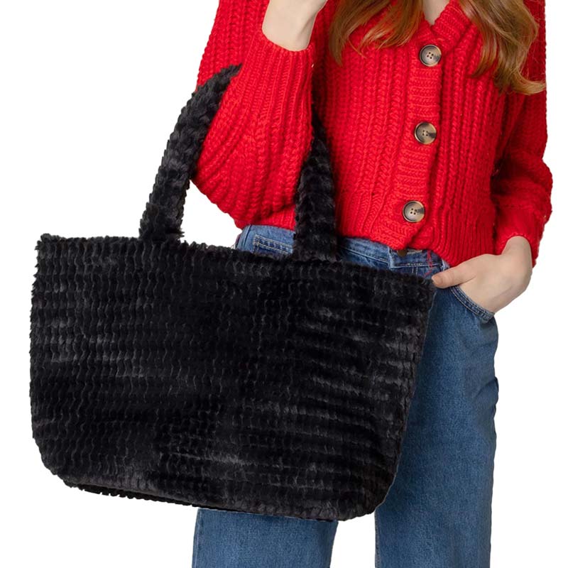 Fuzzy Fur Tote Bag