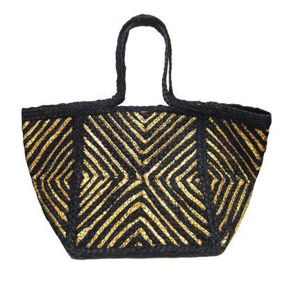 Geometric Patterned Shoulder Bag