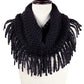 Mini Tube Fringe Scarf