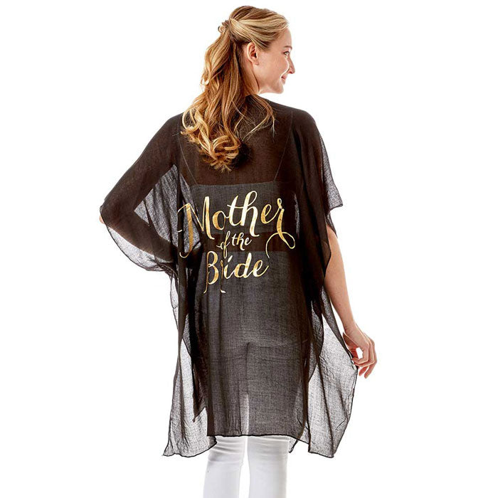 Mother of Bride Cover Up Kimono Poncho