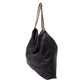 Padded Adjustable Metal Strap Shoulder Bag