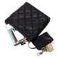 Padded Adjustable Metal Strap Shoulder Bag