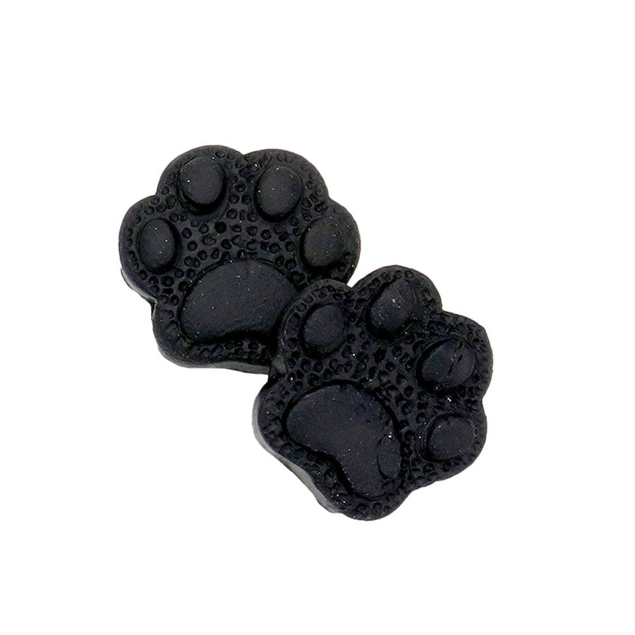 Paw Polymer Clay Stud Earrings