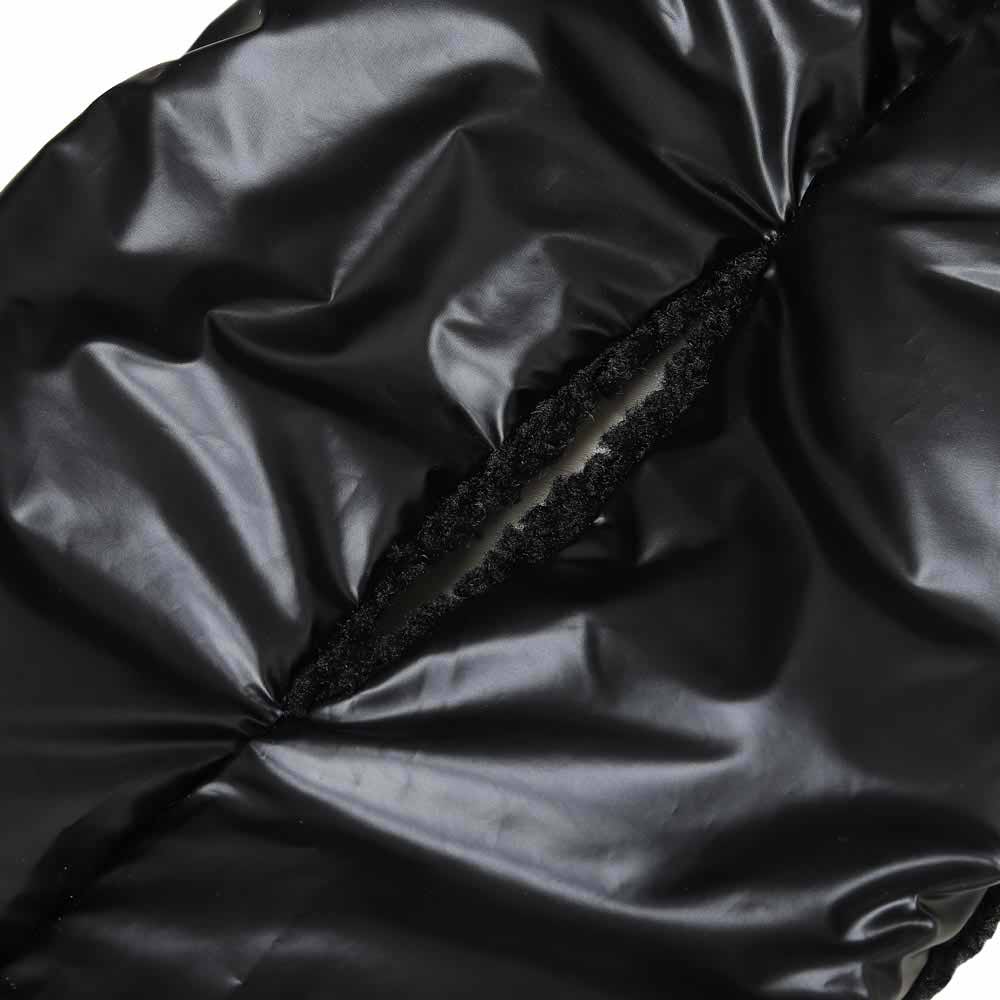 Reversible Puffer Sherpa Pull Through Scarf