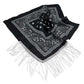Women's Rhinestone Like Fringe Cowgirl Bandana Scarf