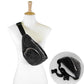 Solid Fluffy Faux Fur Sling Backpack Fanny Pack
