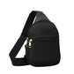 Solid Nylon Mini Sling Bag