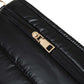 Glossy Solid Puffer Crossbody Bag