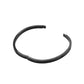 Stainless Steel Crystal Embellished Bangle Evening Bracelet