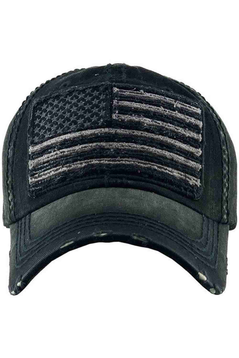AMERICAN FLAG VINTAGE BASEBALL CAP