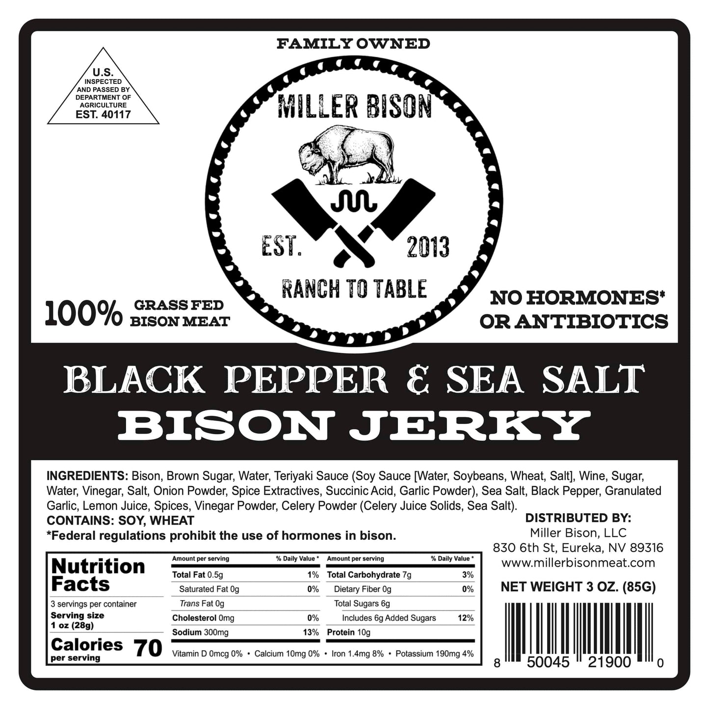The Bison Jerky Trio