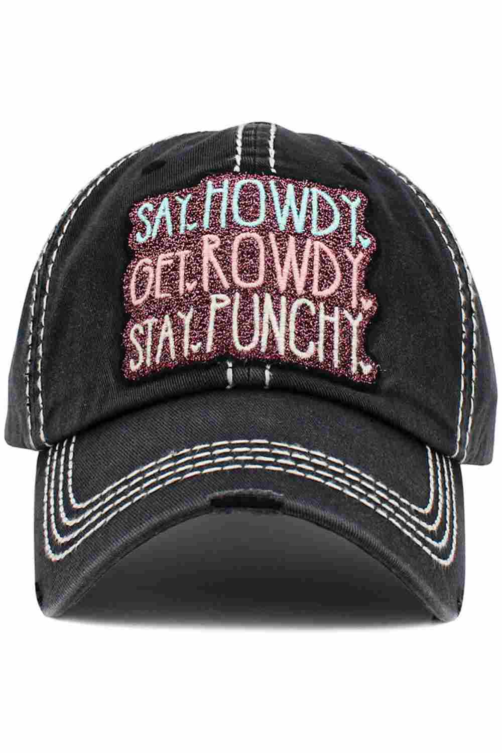 SAY HOWDY Vintage BaseCap