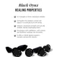 Anillo de compromiso de ónix negro con corte esmeralda de 1,8 quilates con diamantes, certificado