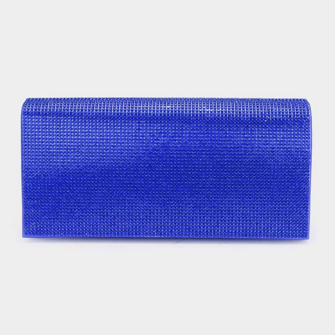 Bling Solid Evening Clutch Crossbody Bag