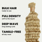 Blonde Deep Wave Bulk 100% Human Braiding Hair