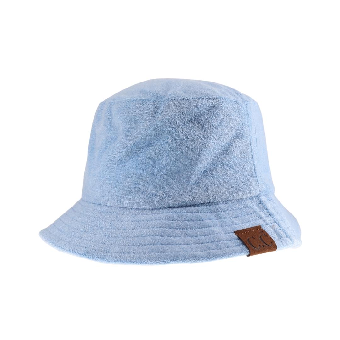 C.C Women's Terry Cloth Bucket Hat