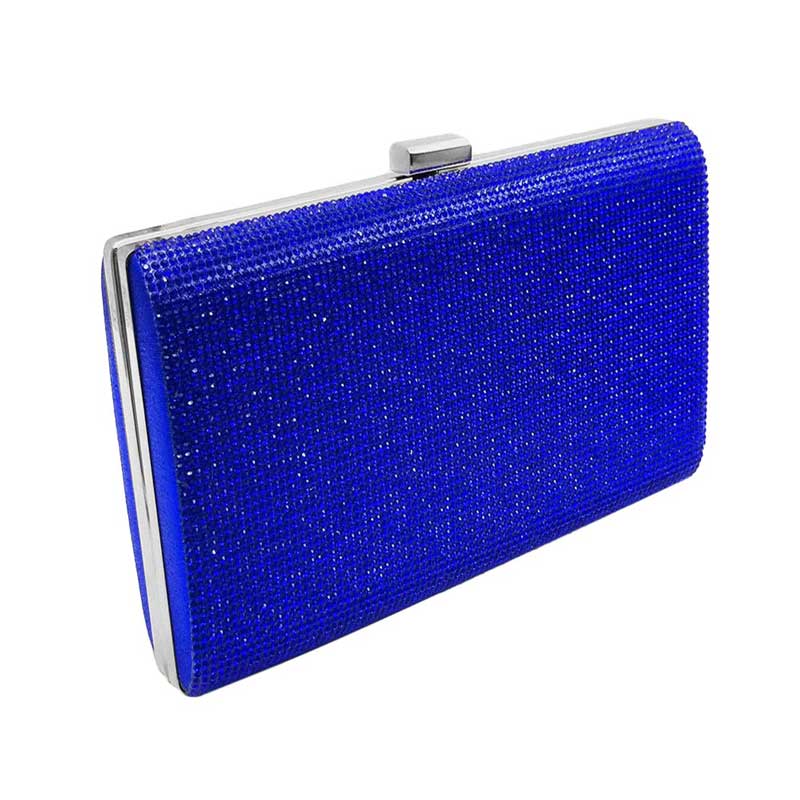 Crystal Shimmery Evening Clutch Bag