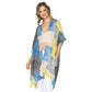 Paisley Bandana Patterned Cover Up Kimono Poncho