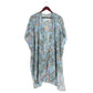 Paisley Patterned Cover Up Kimono Poncho