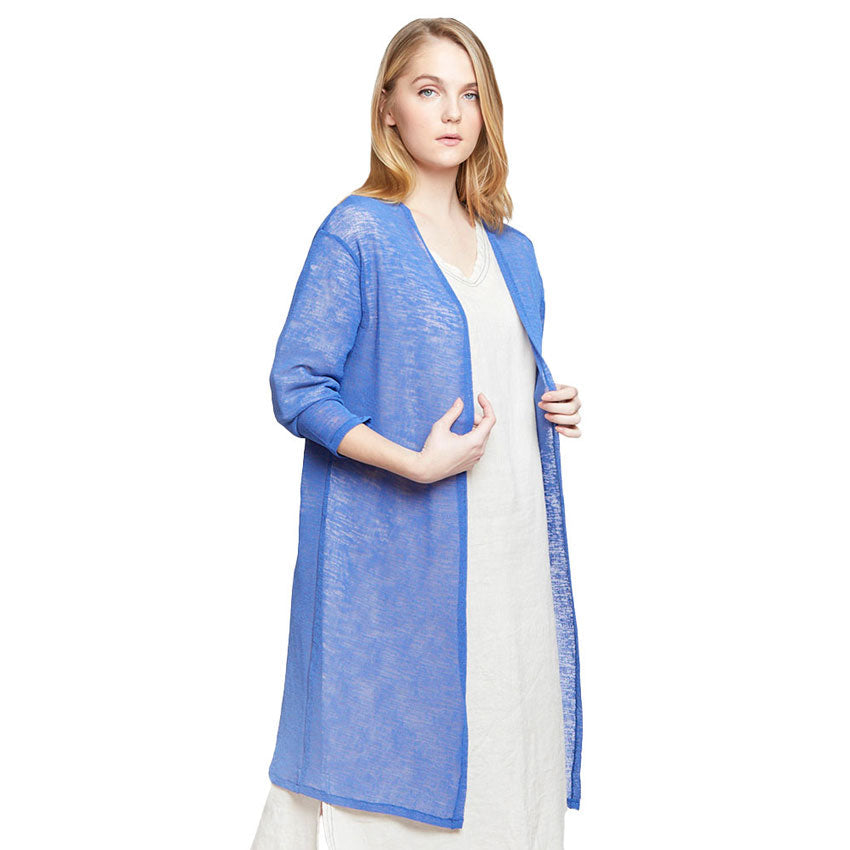 Sheer Lightweight Kimono Cardigan